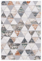 Safavieh Alenia 100 4'-0" x 6'-0" Rug in Grey / Beige