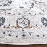 Safavieh Alenia 100 6'-7" x 6'-7" Rug in Grey / Beige Gold