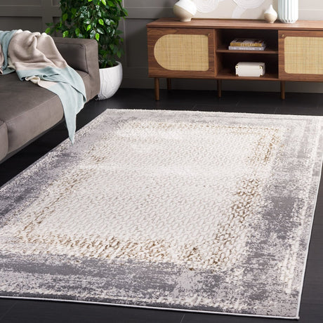 Safavieh Alenia Aln100A Ivory/Grey Rug.