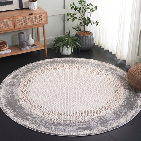 Safavieh Alenia Aln100A Ivory/Grey Rug.