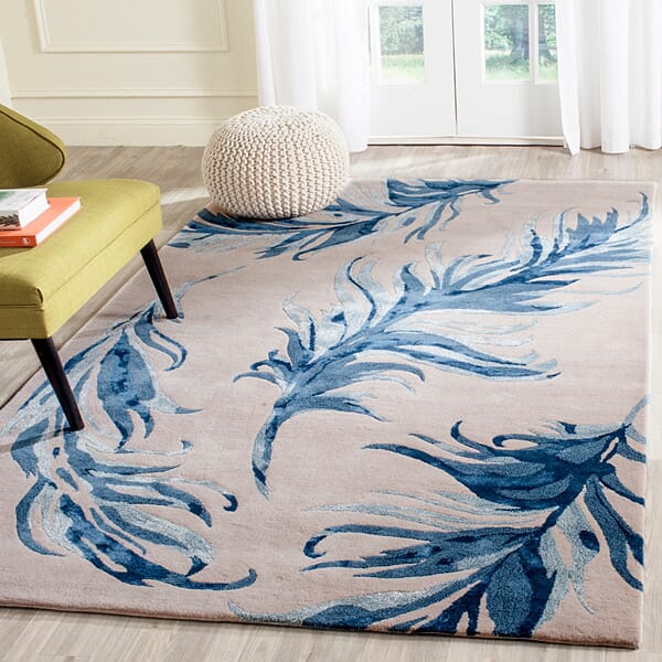 Safavieh Allure Alr121E Beige / Blue Rugs.