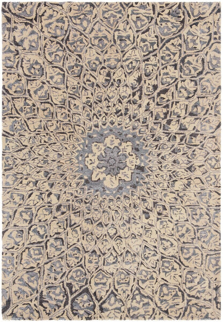 Safavieh Allure Alr419A Ivory / Charcoal Rugs.