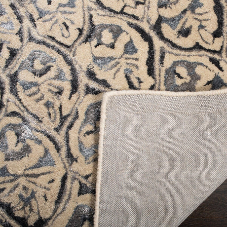 Safavieh Allure Alr419A Ivory / Charcoal Rugs.