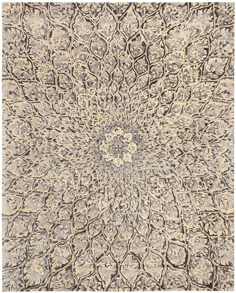 Safavieh Allure Alr419A Ivory / Charcoal Rugs.