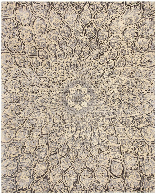 Safavieh Allure Alr419A Ivory / Charcoal Rugs.