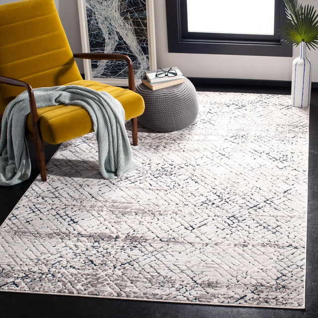 Safavieh Amalfi Amf552B Cream/Navy Rugs.