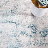 Safavieh Amalfi Amf572B Cream/Turquoise Rugs.