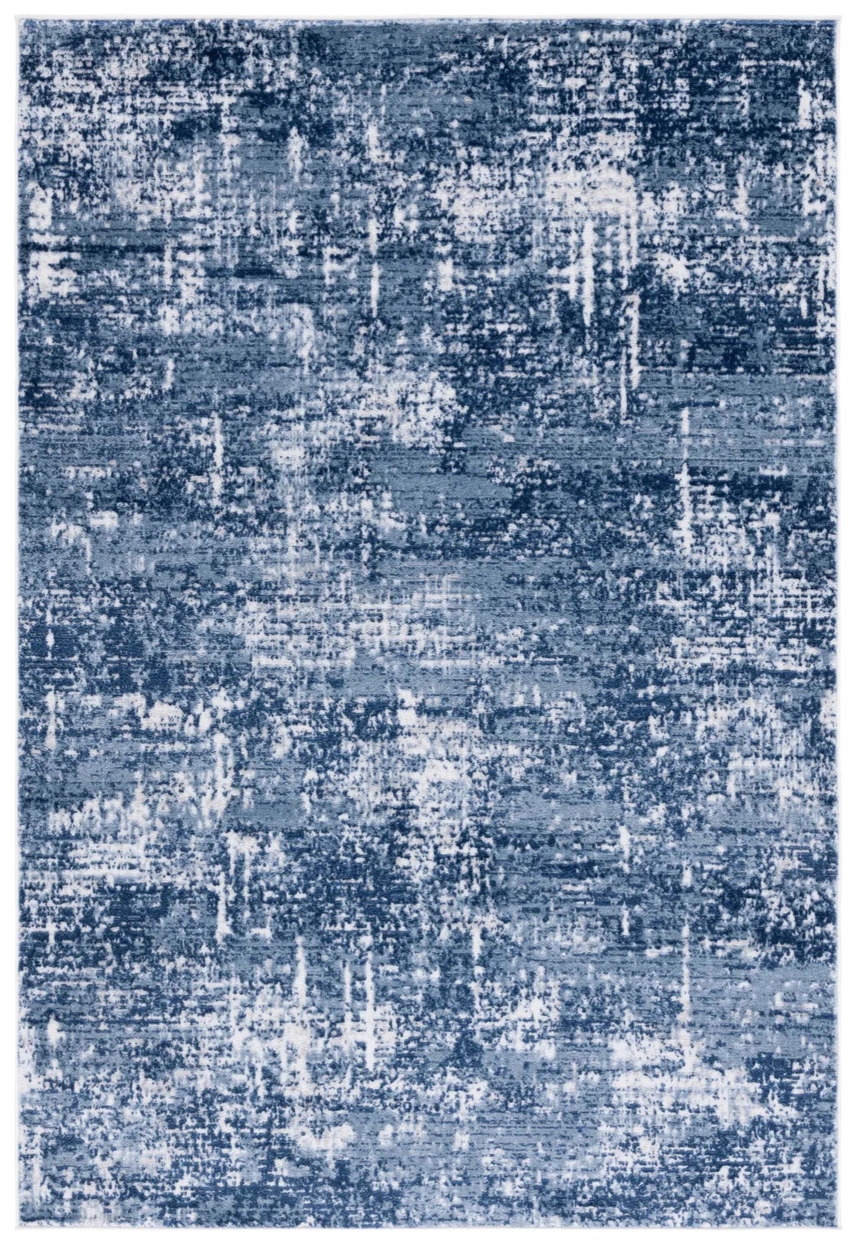Safavieh Amelia 700 4'-0" x 6'-0" Rug in Ivory / Dark Blue