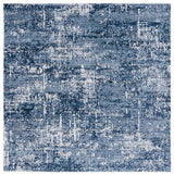 Safavieh Amelia 700 6'-7" x 6'-7" Rug in Ivory / Dark Blue