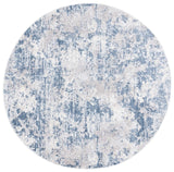 Safavieh Amelia 700 8'-0" x 8'-0" Rug in Dark Blue / Grey