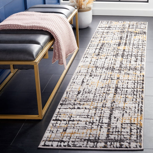 Safavieh Amelia Ala248D Charcoal/Gold Rug.