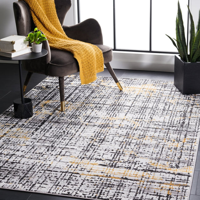 Safavieh Amelia Ala248D Charcoal/Gold Rug.