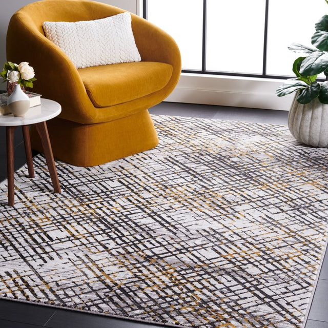 Safavieh Amelia Ala275H Grey/Gold Rug.