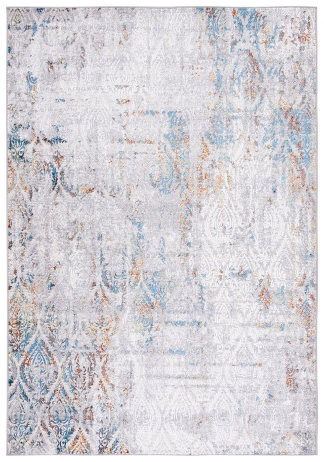 Safavieh Amelia Ala279G Grey/Blue Gold Rug.