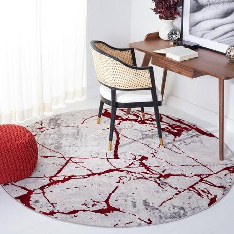 Safavieh Amelia Ala293L Grey/Red Rugs.