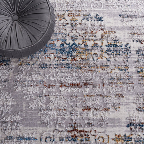 Safavieh Amelia Ala298G Grey/Blue Gold Rug.