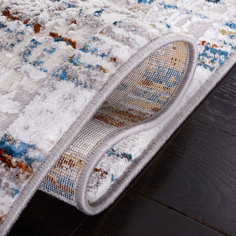 Safavieh Amelia Ala298G Grey/Blue Gold Rug.