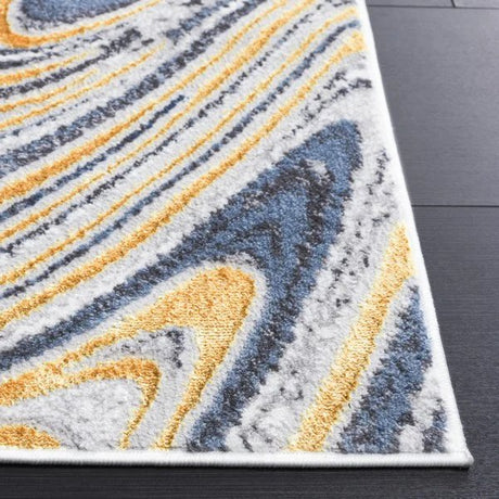 Safavieh Amelia Ala715M Blue/Gold Rug.