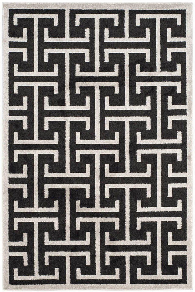 Safavieh Amherst Amt404G Anthracite / Light Grey Rugs.