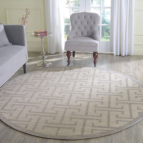 Safavieh Amherst Amt404K Ivory / Light Grey Rugs.