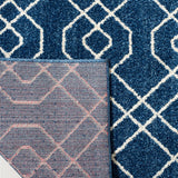Safavieh Amherst Amt407P Navy/Beige Rug.