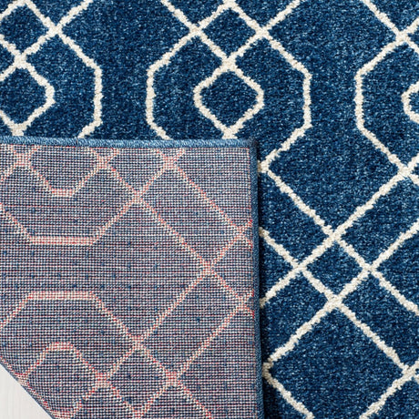 Safavieh Amherst Amt407P Navy/Beige Rug.