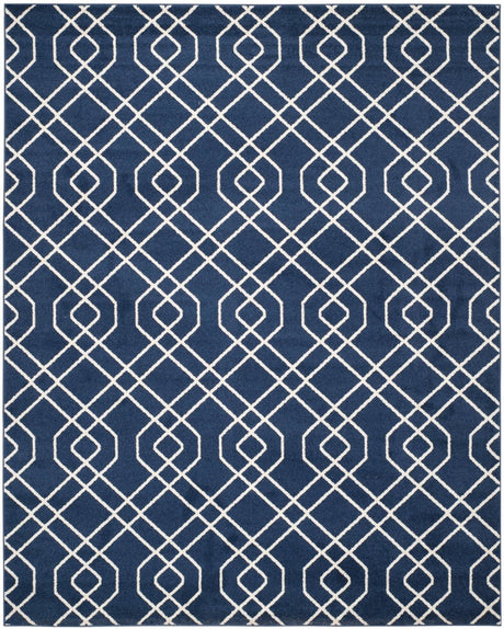Safavieh Amherst Amt407P Navy/Beige Rug.