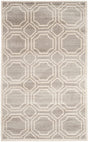 Safavieh Amherst Amt411B Light Grey / Ivory Rugs.