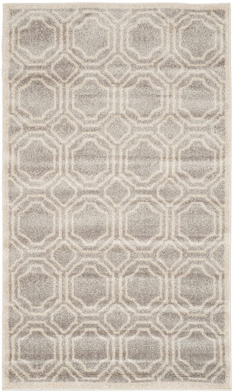 Safavieh Amherst Amt411B Light Grey / Ivory Rugs.