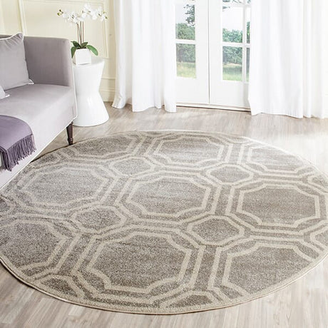 Safavieh Amherst Amt411B Light Grey / Ivory Rugs.