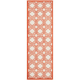 Safavieh Amherst Amt411F Ivory / Orange Rugs.