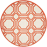 Safavieh Amherst Amt411F Ivory / Orange Rugs.