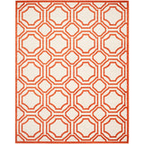 Safavieh Amherst Amt411F Ivory / Orange Rugs.