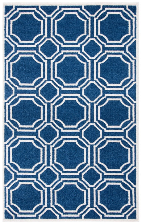 Safavieh Amherst Amt411P Navy / Ivory Rugs.
