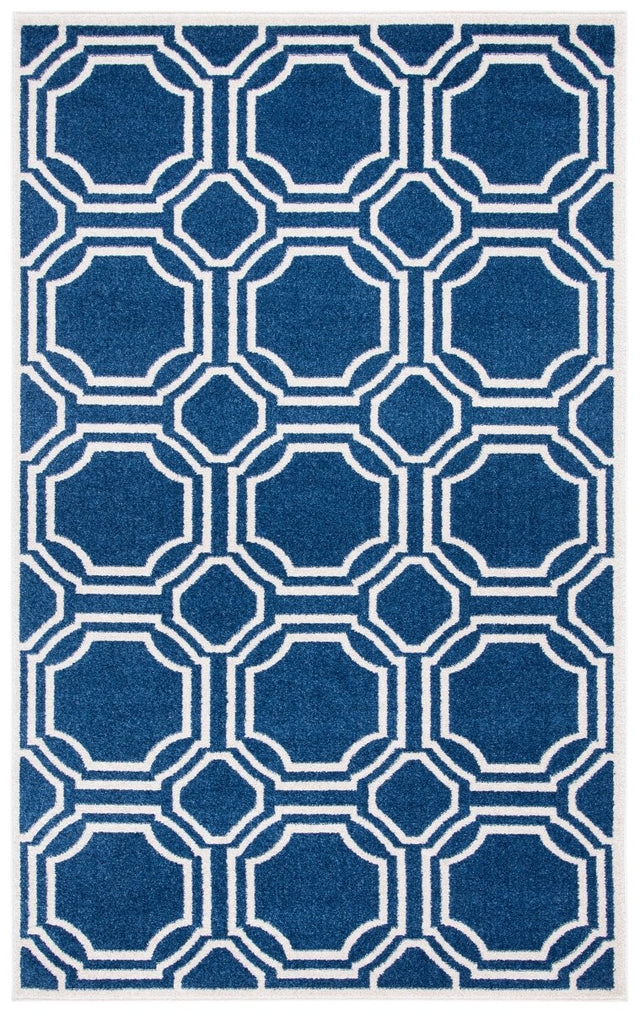 Safavieh Amherst Amt411P Navy / Ivory Rugs.