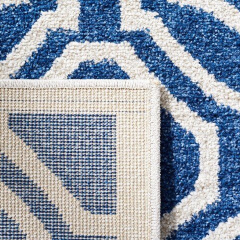 Safavieh Amherst Amt411P Navy / Ivory Rugs.
