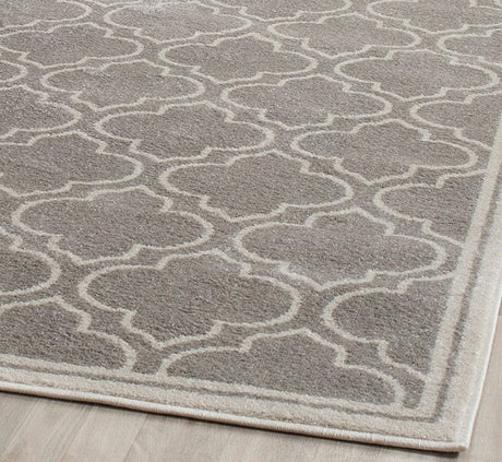 Safavieh Amherst Amt412B Light Grey / Ivory Rugs.