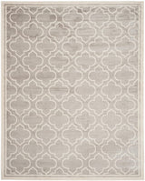 Safavieh Amherst Amt412B Light Grey / Ivory Rugs.