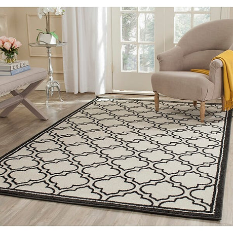 Safavieh Amherst Amt412D Ivory / Anthracite Rugs.