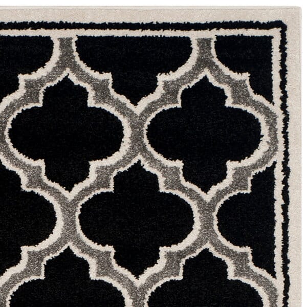 Safavieh Amherst Amt412G Anthracite / Ivory Rugs.