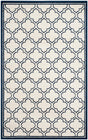 Safavieh Amherst Amt412M Ivory / Navy Rugs.