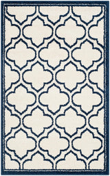 Safavieh Amherst Amt412M Ivory / Navy Rugs.