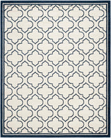 Safavieh Amherst Amt412M Ivory / Navy Rugs.