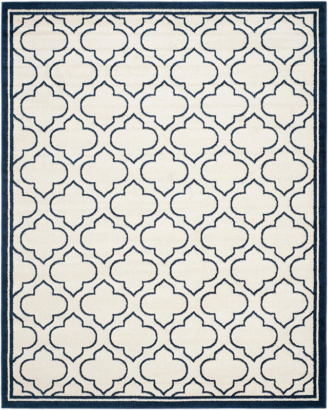 Safavieh Amherst Amt412M Ivory / Navy Rugs.