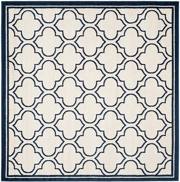 Safavieh Amherst Amt412M Ivory / Navy Rugs.