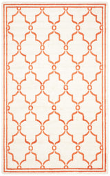 Safavieh Amherst Amt414F Beige / Orange Rugs.