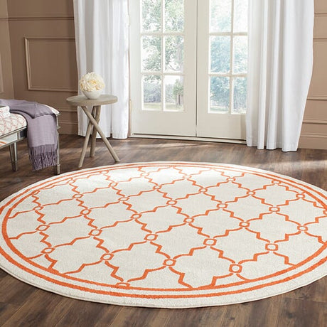 Safavieh Amherst Amt414F Beige / Orange Rugs.