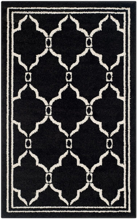 Safavieh Amherst Amt414G Anthracite / Ivory Rugs.