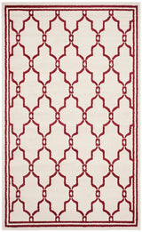 Safavieh Amherst Amt414H Ivory / Red Rugs.
