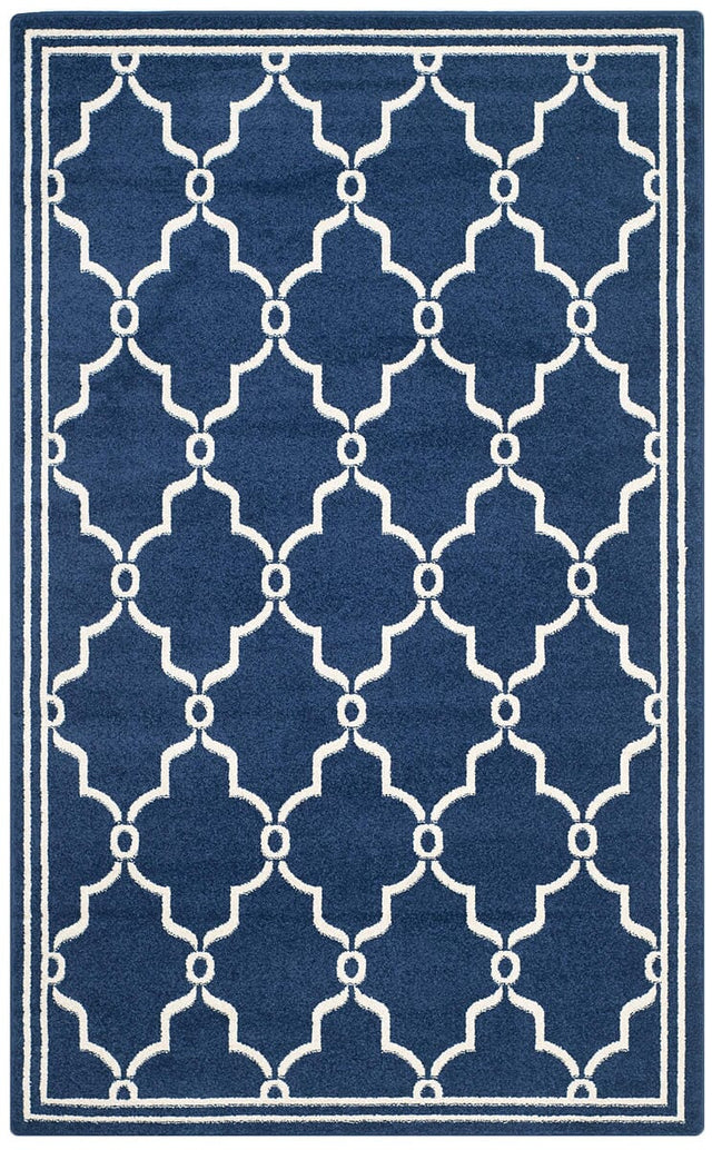 Safavieh Amherst Amt414P Navy / Beige Rugs.